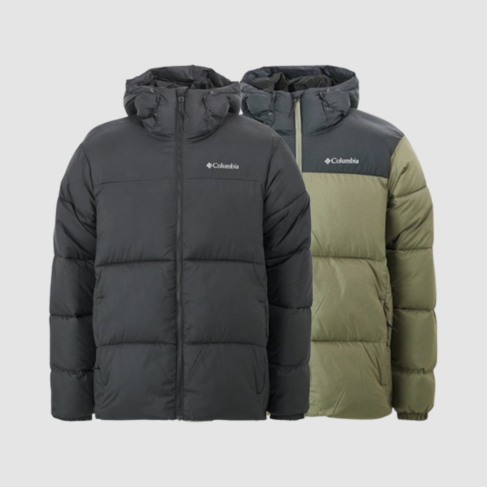 2 Vestes - Columbia Puffect Hooded